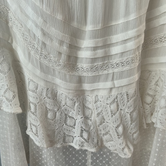 Free People • NWT Endless Summer Slice of Heaven Ivory White Maxi Dress Size S - Picture 12 of 15